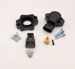 Hall Effect TPS Sensor and Adapter for PMO Throttle Bodies (image for) Hall Effect TPS Sensor and Adapter for PMO Throttle Bodies
