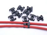 8.5mm Spark plug wire separators, pack of 10 (image for) 8.5mm Spark plug wire separators, pack of 10